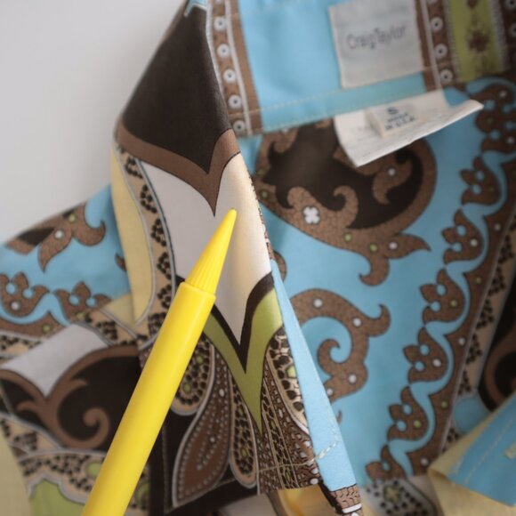 Retro Craig Taylor Grace Button Front Top | S - Picture 4 of 7